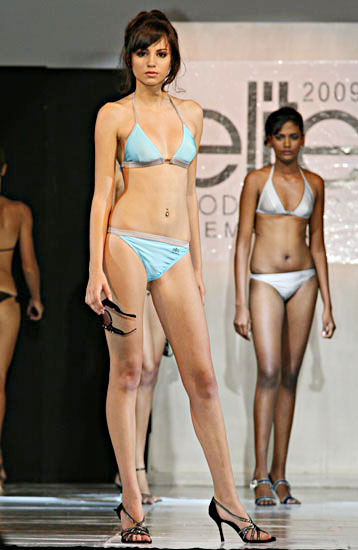 Elite Model Look 2009 Mauritius - Judith Rouillard in bikini